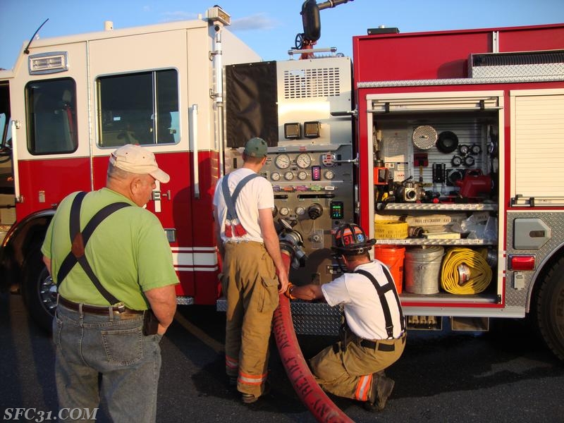 Pump Operations and Hoseline Training - Sadsburyville Fire Company No. 1